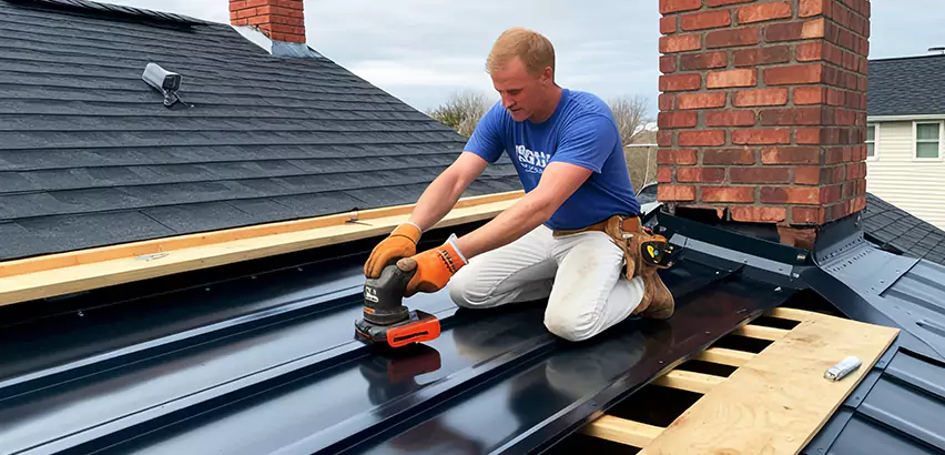 Metal Barn Roof Replacement in Maywood