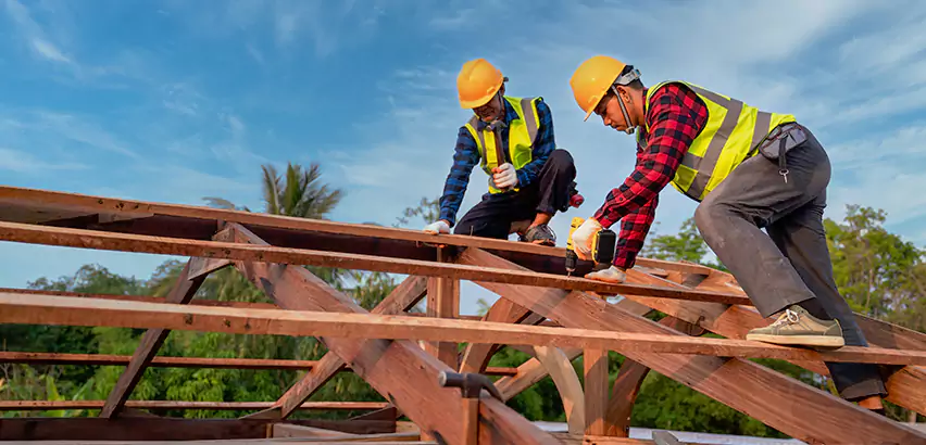 Mobile Home Roof Truss Repair in Maywood