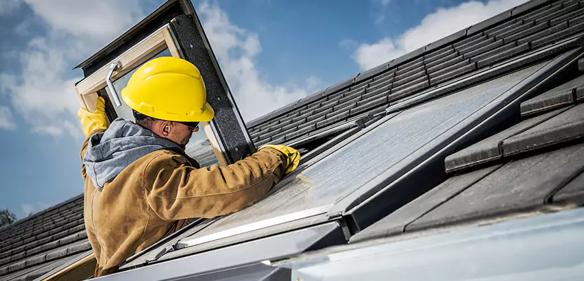 Skylight Flashing Repair in Maywood