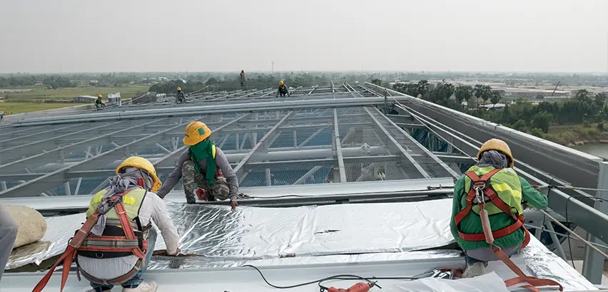 Commercial Roof Installation in Maywood