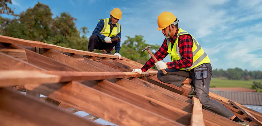Sagging Eaves Repair in Maywood