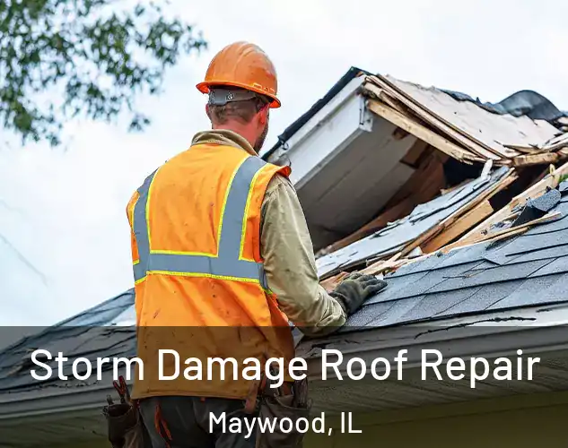  Storm Damage Roof Repair Maywood, IL